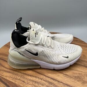 Nike Air Max 270 Shoes Mens Size 7 White Running Comfort Walking Gym Sneakers